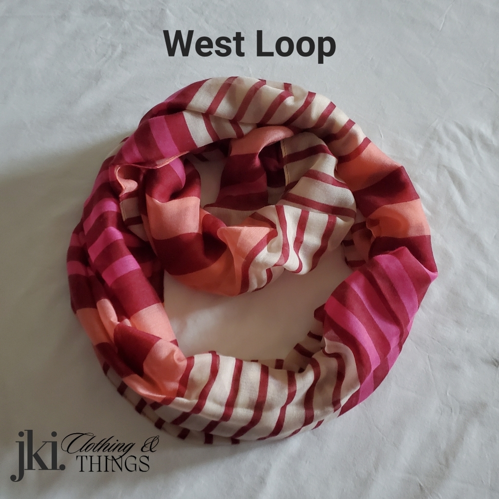 West Loop Infinity Women's Scarf, Sheer